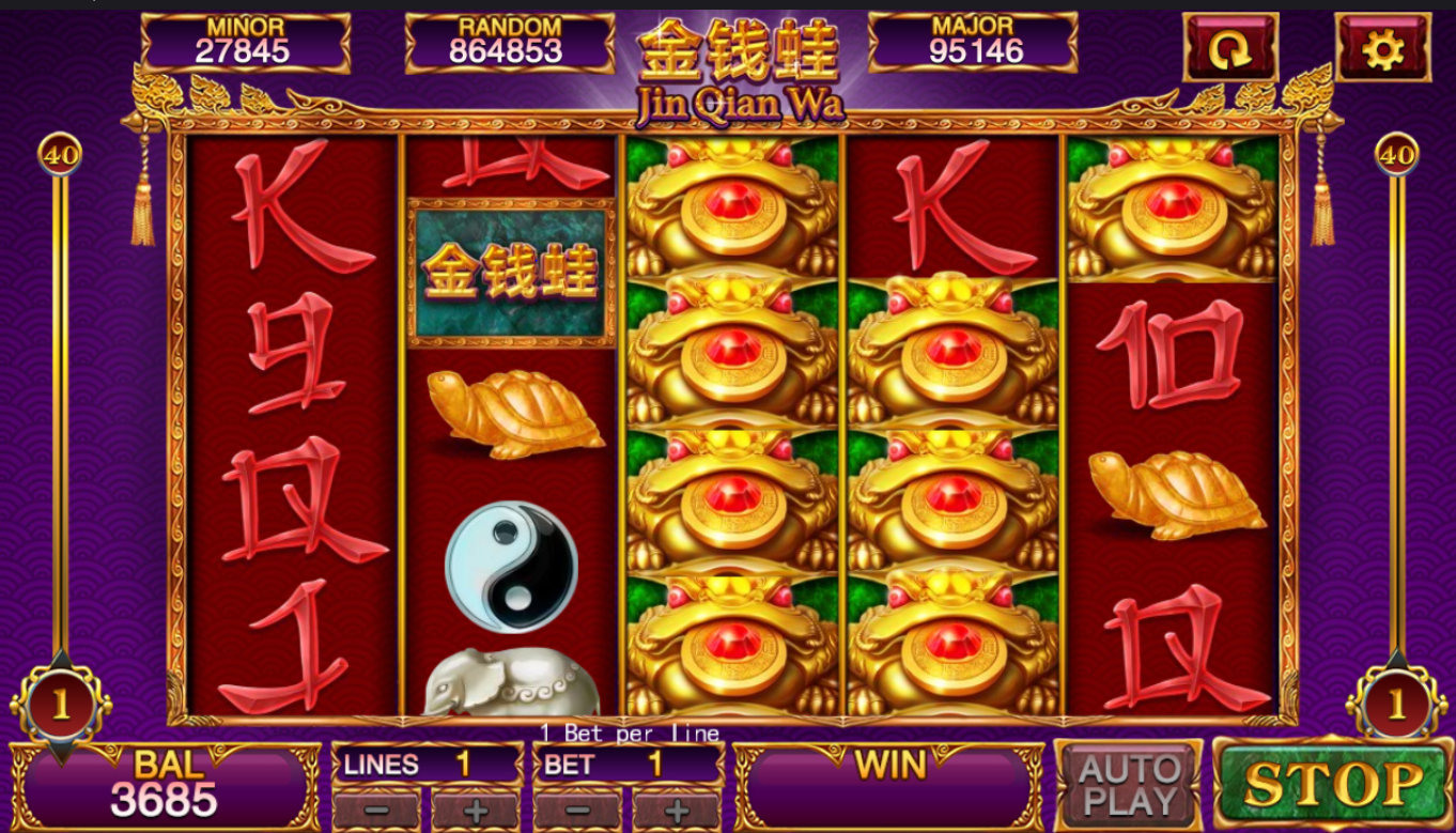 jin qian wa игровой автомат
